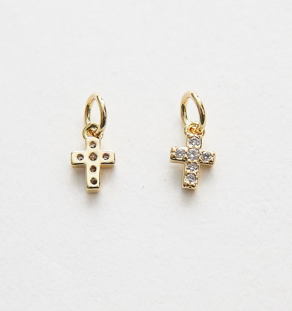 Dainty Cross Charm