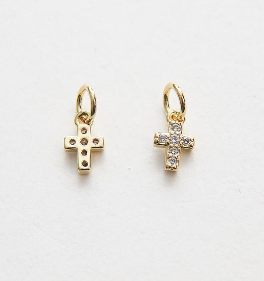 Dainty Cross Charm
